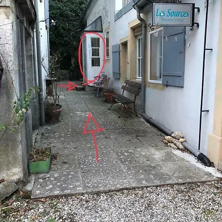 Les Sources לינה וארוחת בוקר *